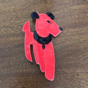 Lea Stein 1960s Layered Plastic Pin